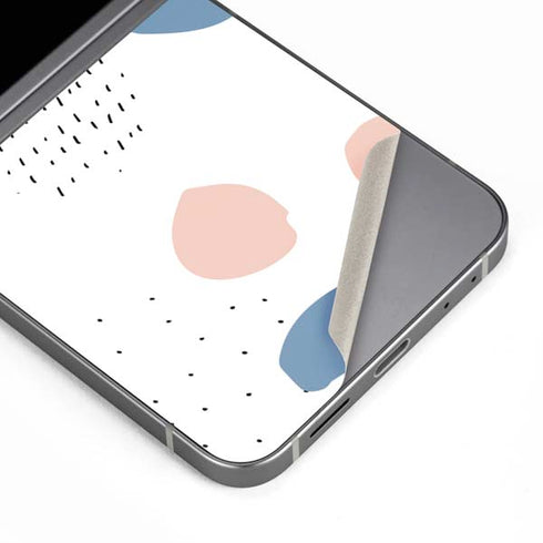 Patterned Dots Galaxy Z Flip6 Skin